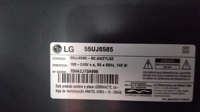 Smart TV 55 polegadas 