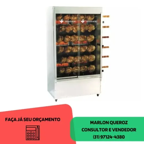 Assadeira para 30 Frangos Venâncio Nova