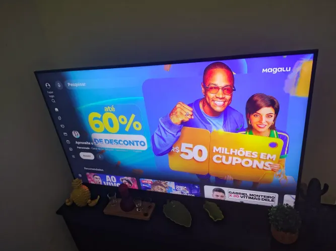 Tv smart 55 polegadas SAMSUMG UHD