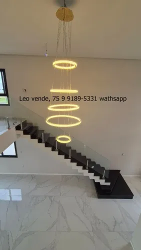Leo vende, Alphavile, Feira, 4 suítes, 3 closet, piscina e área goumert