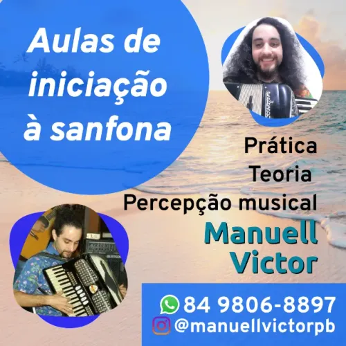 Aulas de sanfona