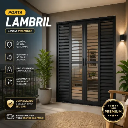 PORTA BALCÃO 210x150 DIRETO DA FABRICA 6 FOLHAS LINHA PREMIUM PAGAMENTO NA ENTREGA