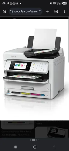 Epson WF 5890 nova a pronta entrega.