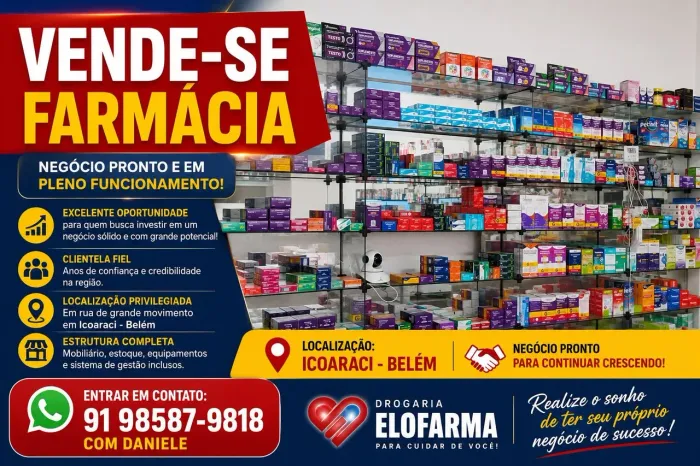 Farmácia a venda