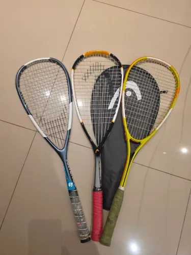 Vendo Raquete de Saquash Head e Artengo