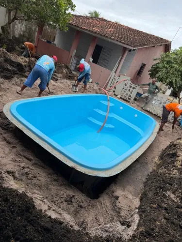 PISCINA FLORENZA - 5 X 2,80 X 1,30 - PROMOÇAO - 5 ANOS DE GARANTIA - BRINDES - COMPLETA