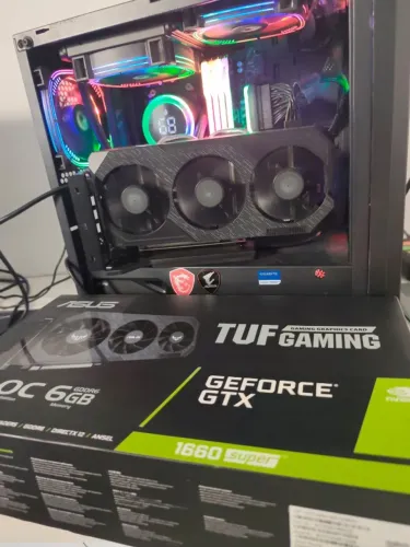 Placa de vídeo Gtx 1660 Super Tuf Gamming Asus