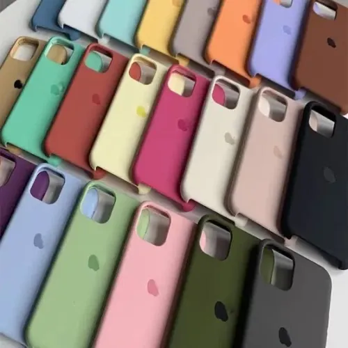 CAPA IPHONE SILICONE Várias cores disponíveis ? Toque soft + forro interno Protege