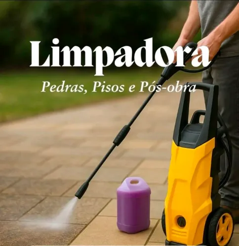 Limpadora de Pisos - Pedras e Limpeza após Obra