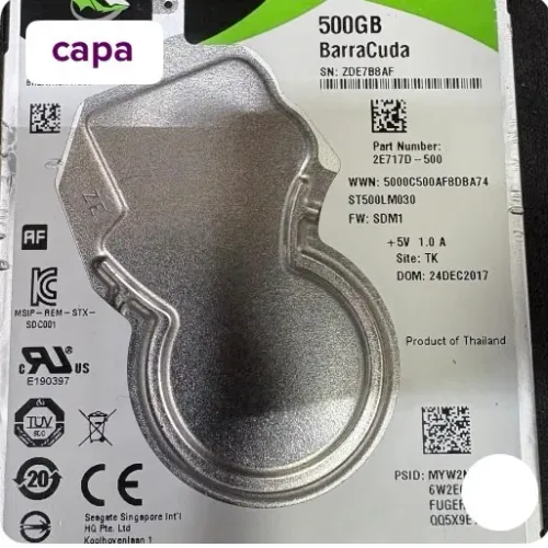 hd notebook 500gb sata3 seagate barracuda - st500lm030 (2,5pol, 5.400 rpm) somente o hd