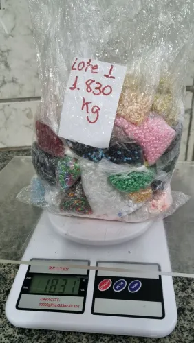 Miçangas para bordados e artesanatos 