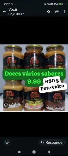 Pote de vidro DOCE DE LEITE 680G