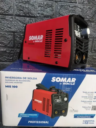 Máquina de Solda Inversora Profissional MIS 100 Schulz
