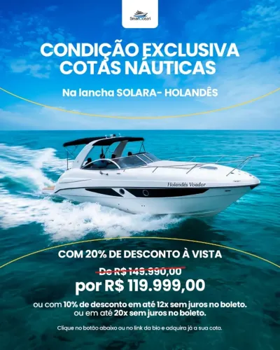 Sua Lancha no litoral norte pagando menos| 25 pés 30 pés 33 pés | NX Rossini Solara Seadoo