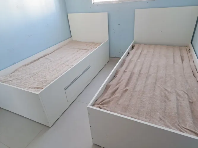 Cama de solteiro 100% mdf
