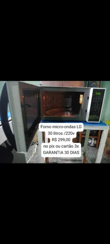 Forno micro-ondas LG 30L 220v