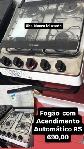 Fogão usado