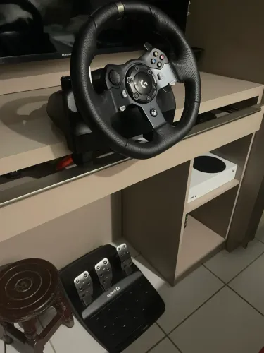 Volante G920 Logitech Driving Force para Xbox Serie XS, Xbox One e PC
