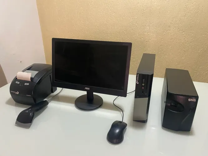 Bematech RC-8400 J1800 / 4Gb / 256GB com Impressora, Leitor, Monitor e Mouse