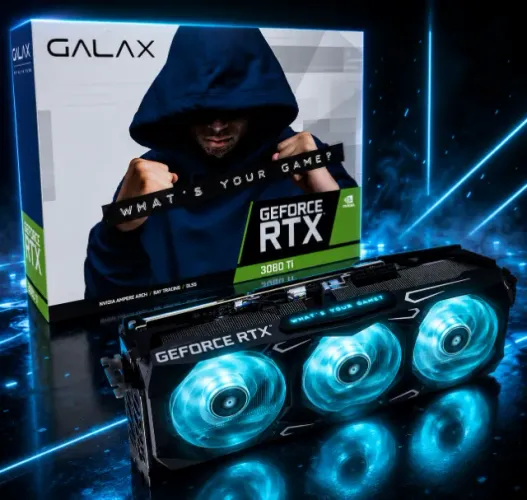 RTX3080TI 12GB SG GDDR6X 384BITS GALAX SG LHR (NOVA NA CAIXA)