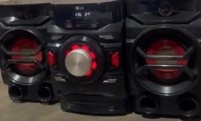 Aparelho de som novo LG