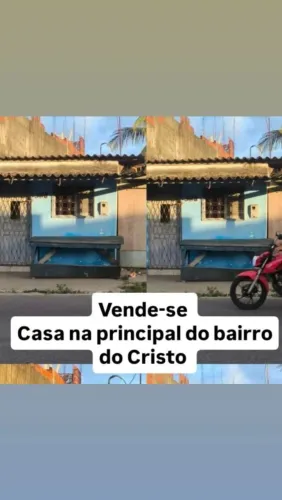 Vendo casa na principal do bairro do Cristo