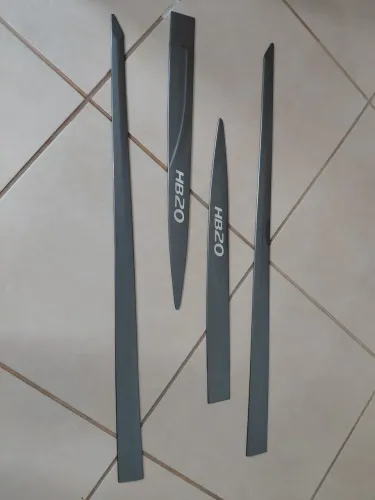 KIT FRISOS HB20 CINZA SILK