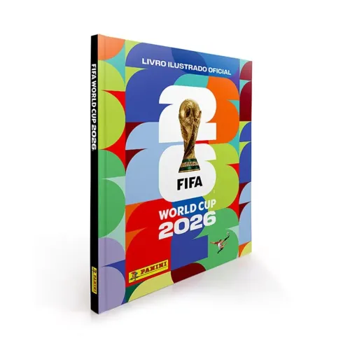 Álbum capa dura copa 26 colorido pronta entrega 