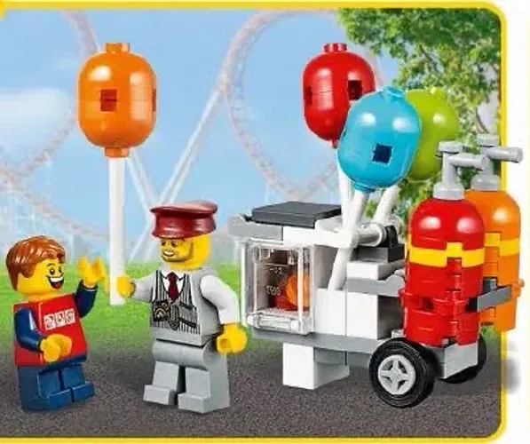 Lego 40108 Creator Polybag Balloon Cart Carrinho de Balão