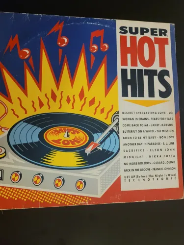 Disco de vinil Hot hits