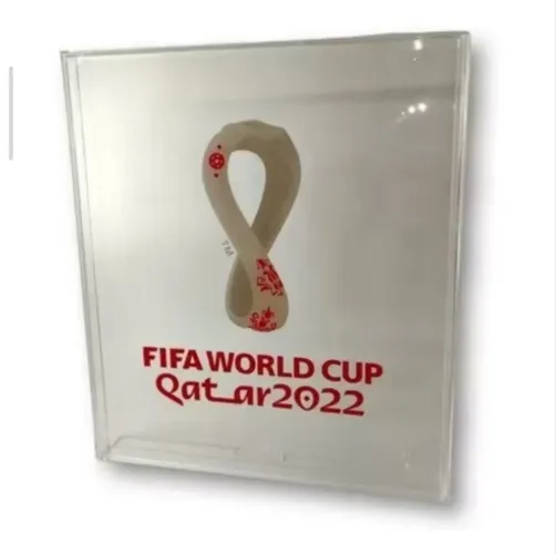 Caixa Acrílico Álbum Copa 2022