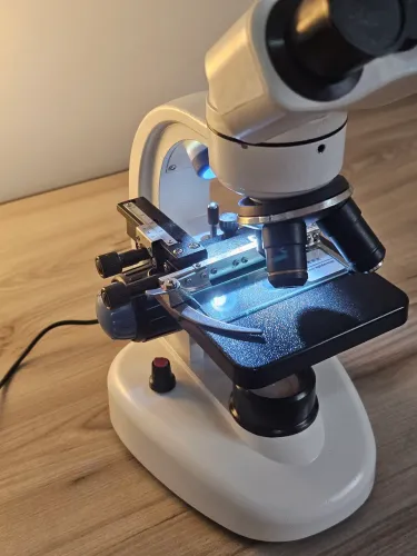 Microscópio Binocular Led