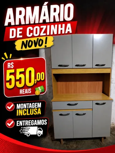 ARMÁRIO DE COZINHA NOVOS