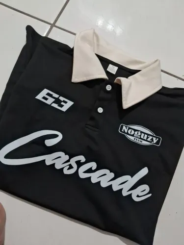 Blusa Polo Cascade Preta