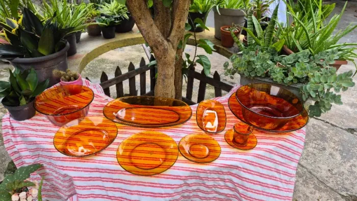 Conjunto de louças duralex