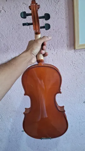 Violino 3/4 Semi Novo Di Pietro - Completo com Estojo e Acessórios
