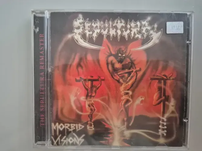 CD Sepultura - Morbid Visions / Bestial Devastation