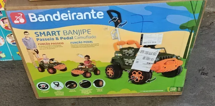 Bandeirante Smart Banjipe Passeio Pedal Camuflado lacrado 