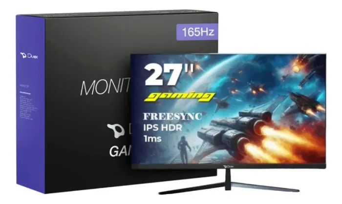 Monitor Gamer Duex Dx270G 27 Polegadas FHD 165Hz HDMI/DP