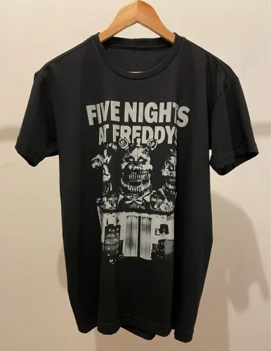 Camiseta Five Nights at Freddys Unissex Tamanho P