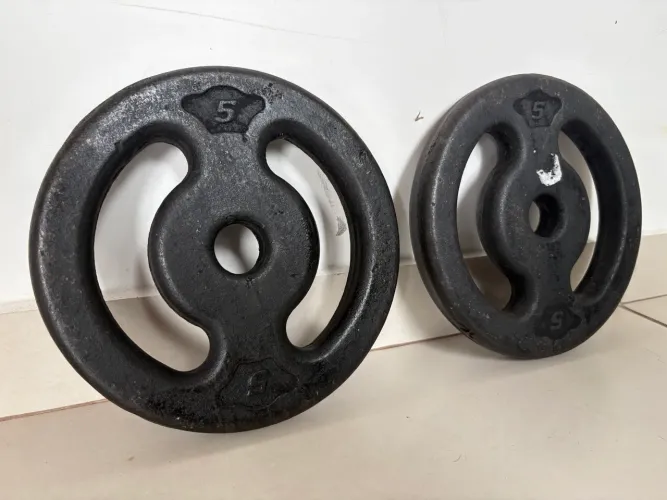 Par anilhas 5 kg
