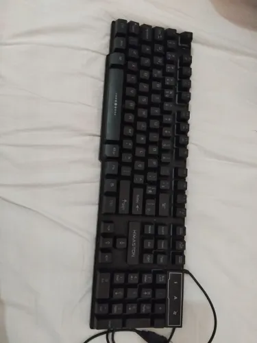 TECLADO MEMBRANA, GAMER/ESCRITORIO VOM LED