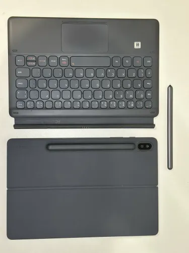 Capa Teclado Original Samsung + S Pen Original para Galaxy Tab S6