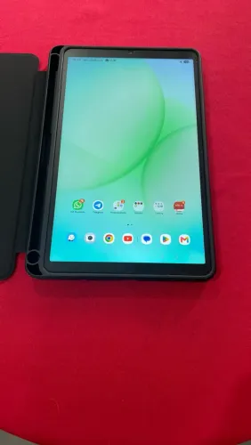 Samsung Galaxy Tab A11 64GB (SM-X133) Prata + Capa Smart + Película Fosca + Cabo C