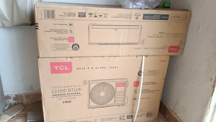 Vendo Central de ar condicionado zerada 12 mil BTUs inverter