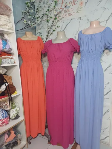Vestidos longos do Slim ao Plus Size