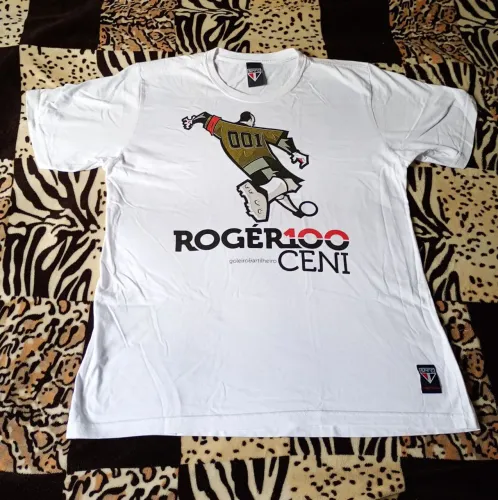 Camiseta Comemorativa Rogério Ceni 100 Gols - Original SPFC
