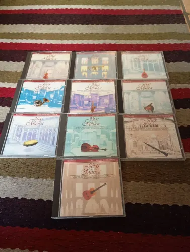 Coleção de CD joia da música