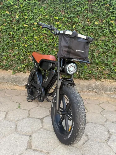 BICICLETA ELÉTRICA V8 PRO 2026 COM 2 BATERIAS