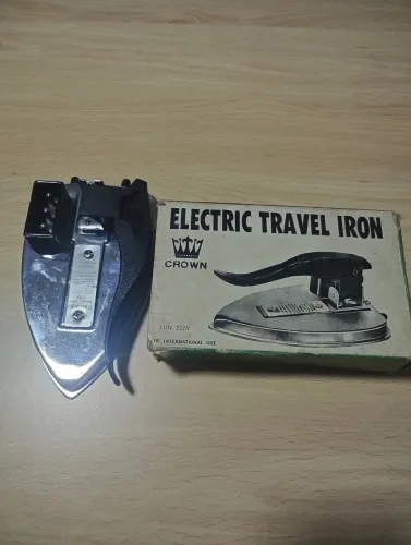 Ferro Elétrico Portátil Crown